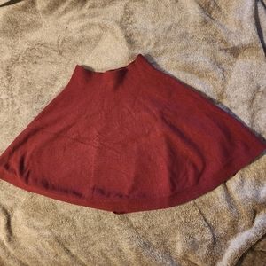 Primark Circle Skirt - Small - Burgundy